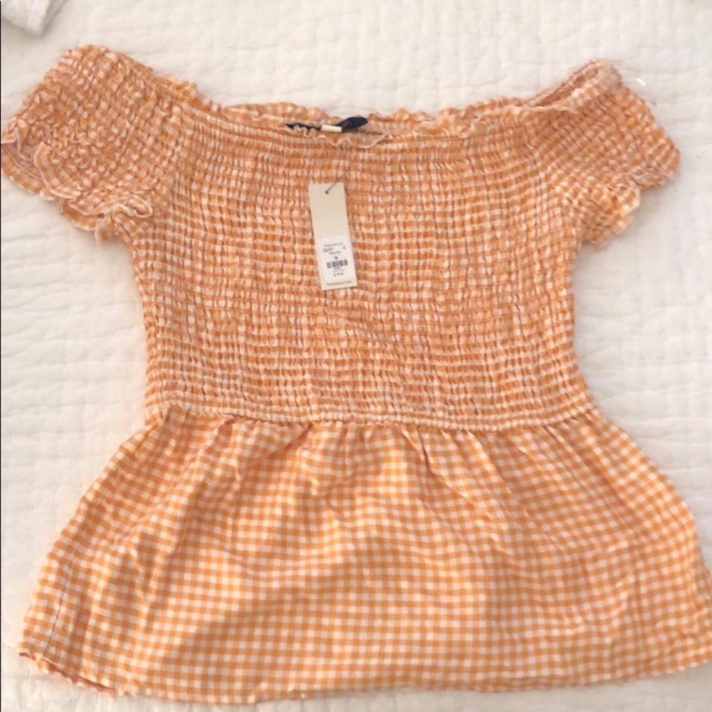 Francesca’s Smocked Top